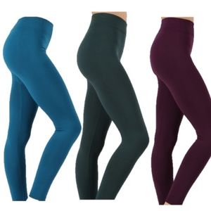 **3 Pack Seamless Leggings S/M**